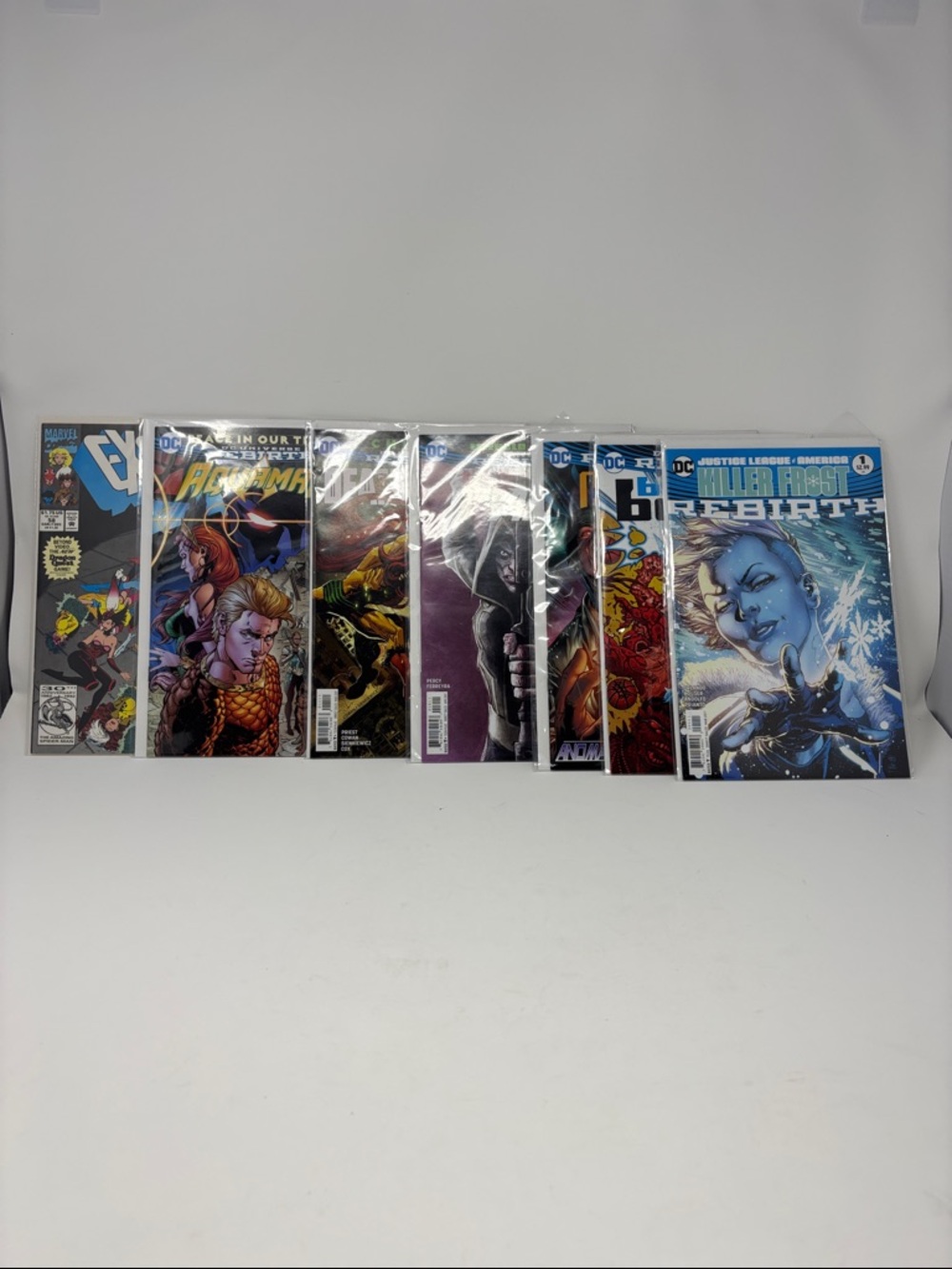 DC Comics Lot of Colorful Superhero Issues - Blue & Multicolor Covers rebirth 7